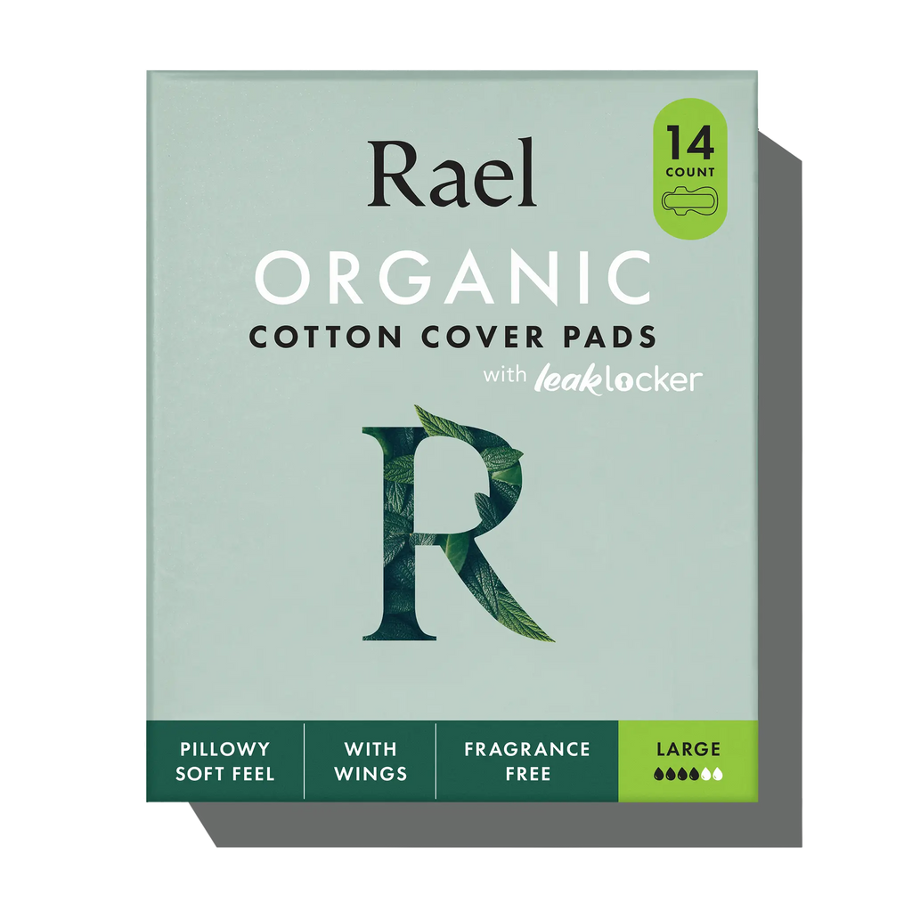 Large Organic Cotton Cover Pads With Wings
