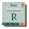 Overnight Organic Cotton Cover Pads With Wings